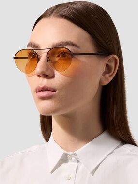 Jenny Bird The Round Sunglasses - orange tinted